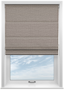 Stockholm, Slate - Twist&Fit Roman Blind